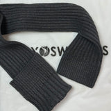 Comfy Solid Color Slouchy Thigh High Rib Knit Leg Warmers