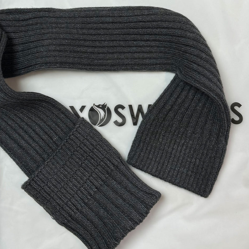 Comfy Solid Color Slouchy Thigh High Rib Knit Leg Warmers