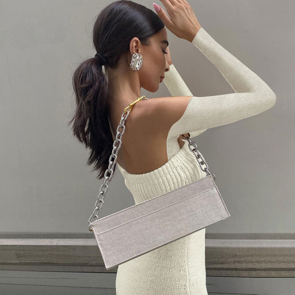 Elegant Off Shoulder Crochet Ripped Semi Sheer Fringe Knit Maxi Dress