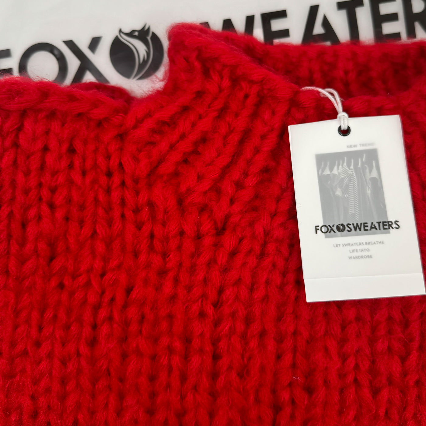 Oversized High Neck Drop Shoulder Handmade Chunky Knit Oversized High Neck Drop Shoulder Handmade Chunky Knit
