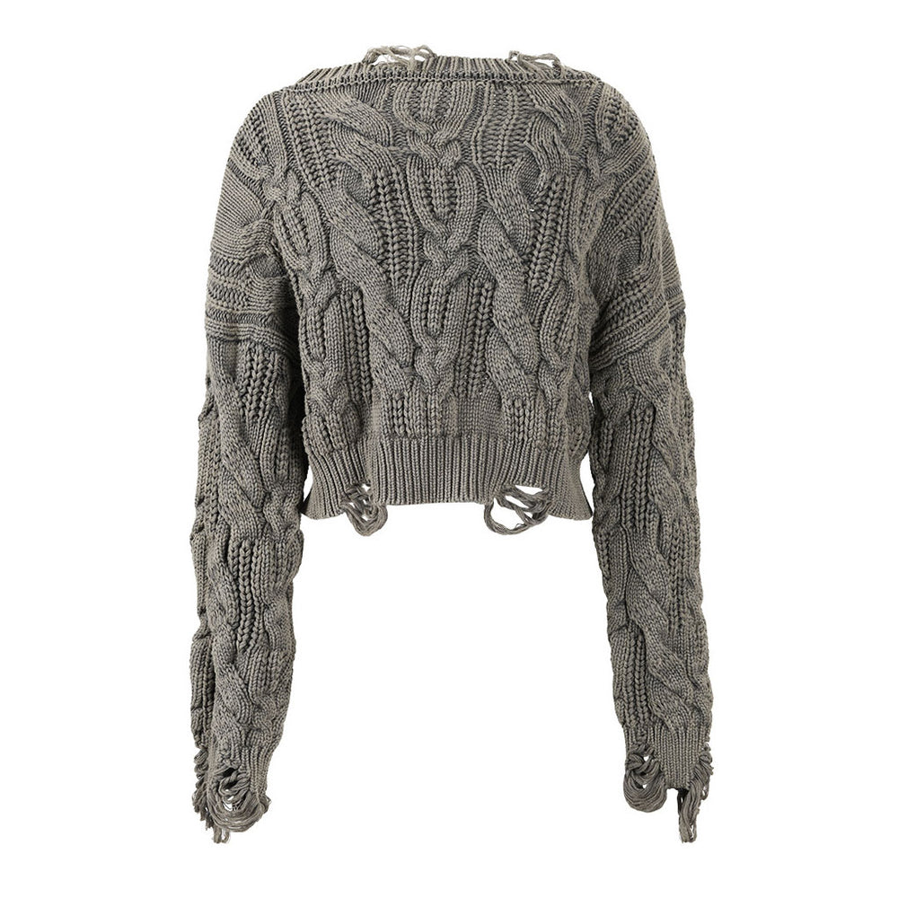 トップス soloist cut off sleeve grunge sweater $_57.JPG?set_id=8800005007