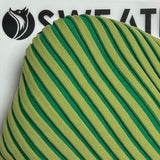 Vintage 70s Strapless Contrast Stripe Summer Vacation Knit Maxi Dress
